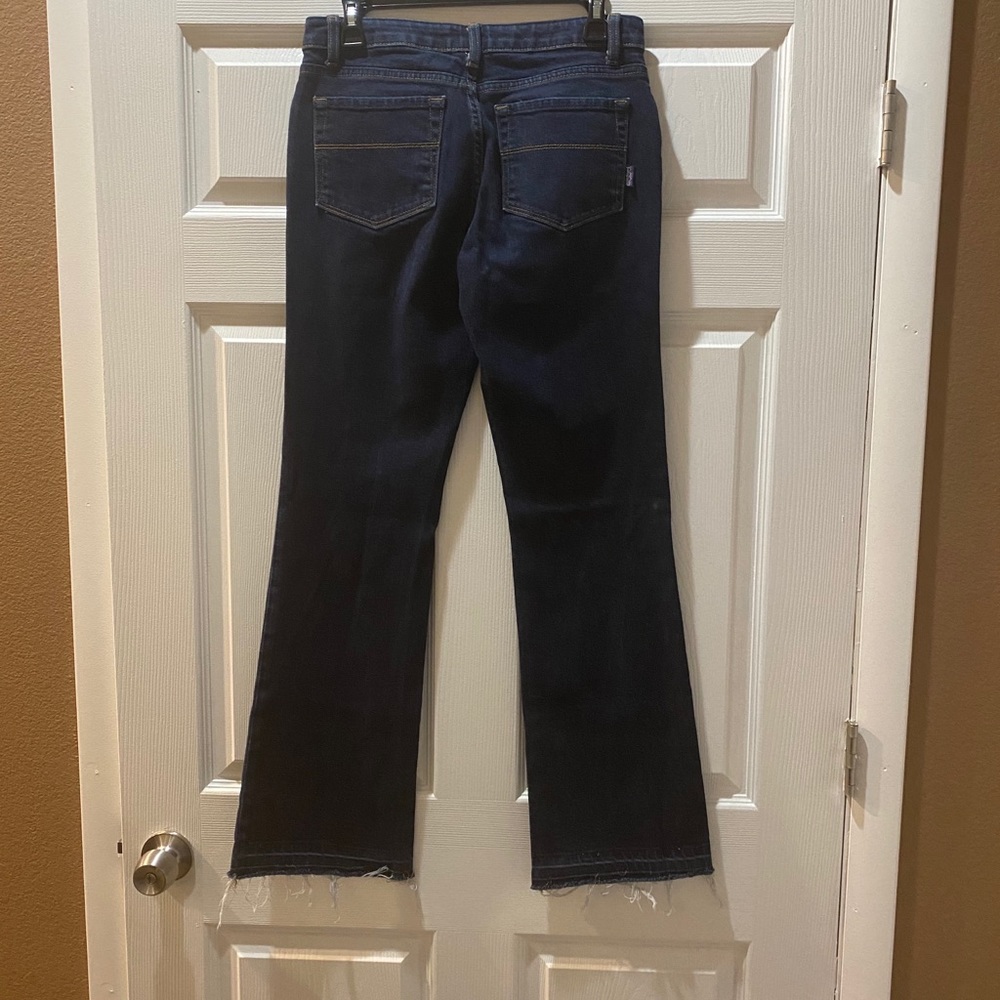 Patagonia Dark Blue Wide Jeans Size:28 - Picture 4 of 12